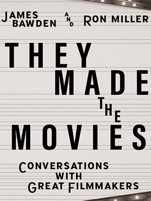 cover image of They Made the Movies